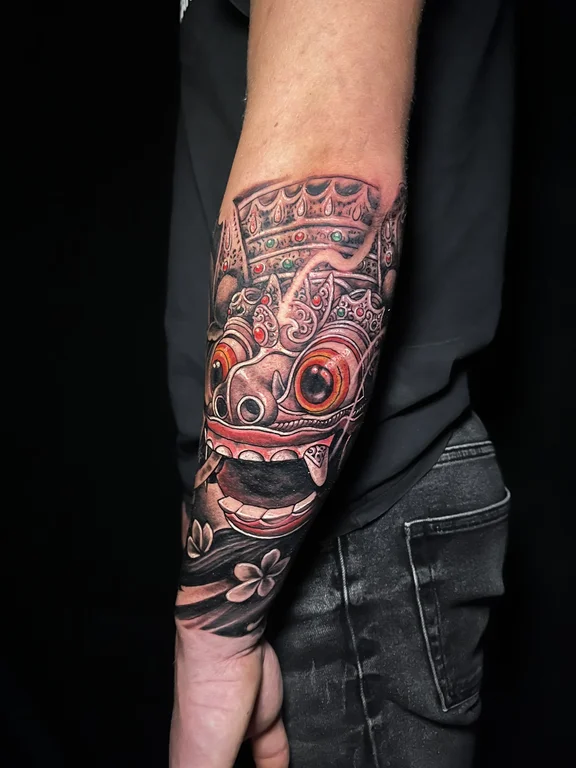 Balinese tattoo style — Nyanyi Beach Bali