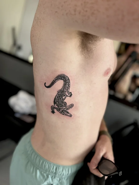 Animal Blackwork tattoos — Nyanyi Beach Bali