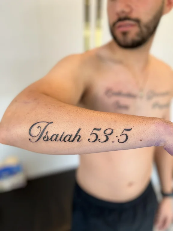Lettering Blackwork tattoos — Nyanyi Beach Bali