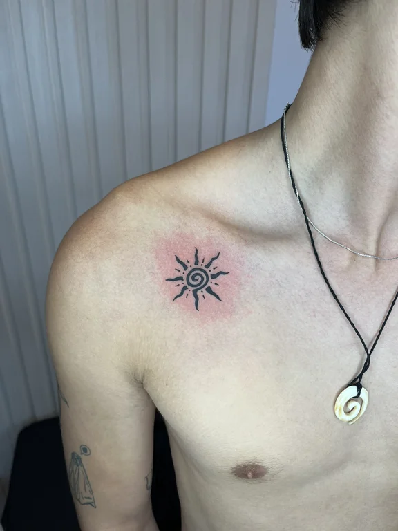 Symbol Blackwork tattoos — Nyanyi Beach Bali