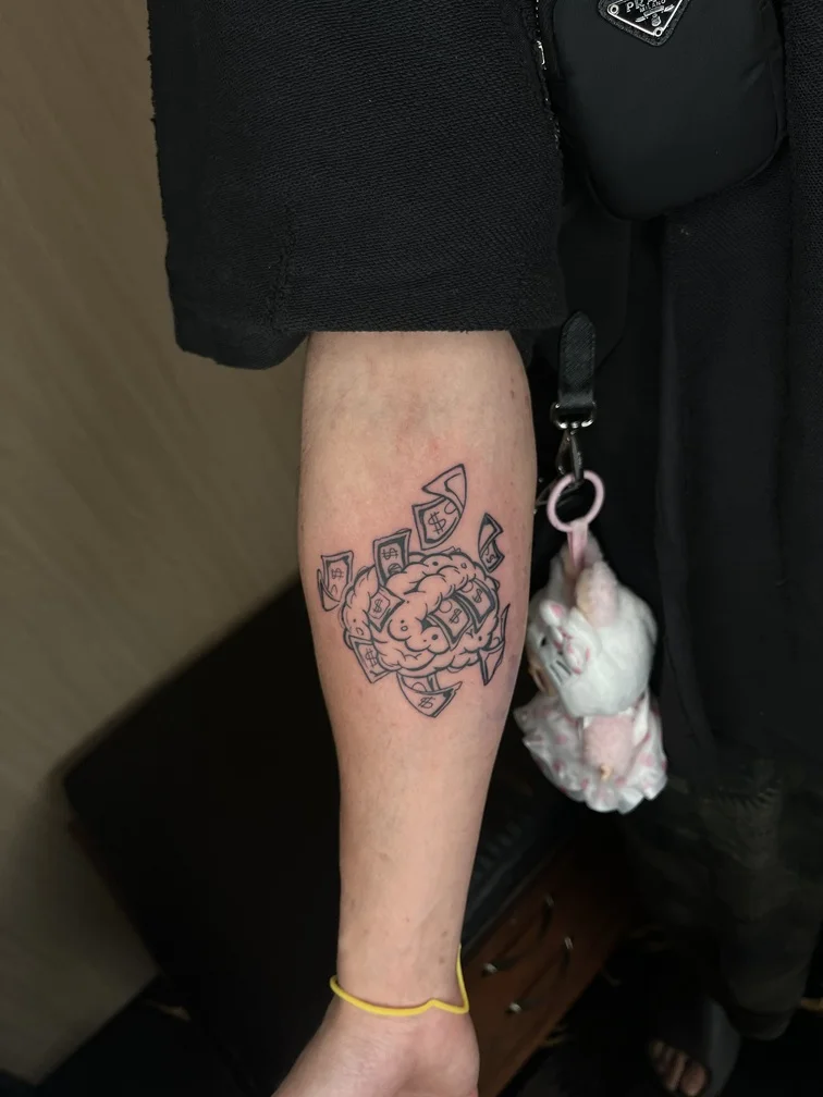 Abstract Chicano tattoos — Nyanyi Beach Bali