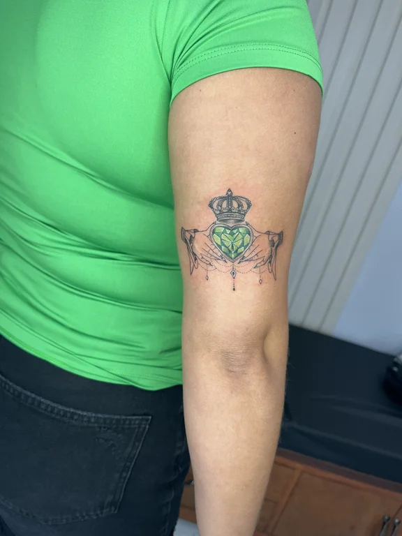 religious fine line deity linework spiritual dotwork cloud elegant tattoo Canggu Bali