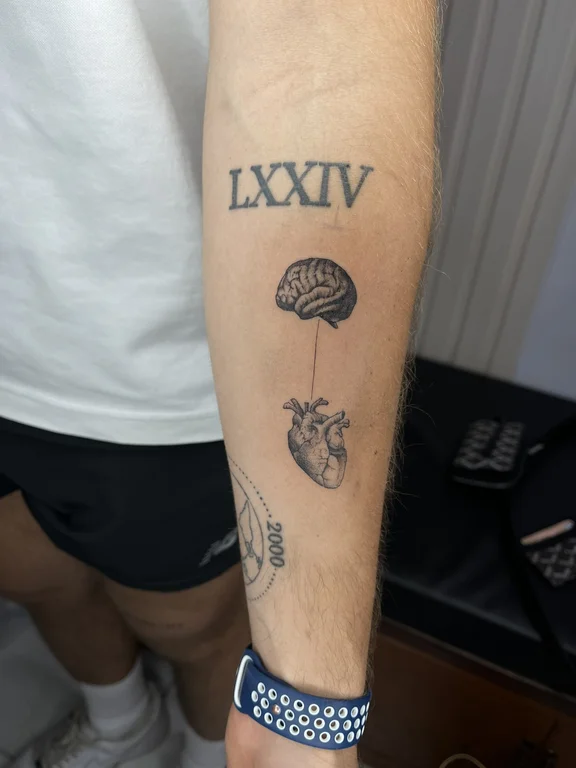 Abstract Illustrative tattoos — Nyanyi Beach Bali