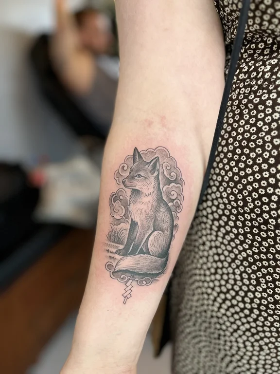 Animal Linework tattoos — Nyanyi Beach Bali