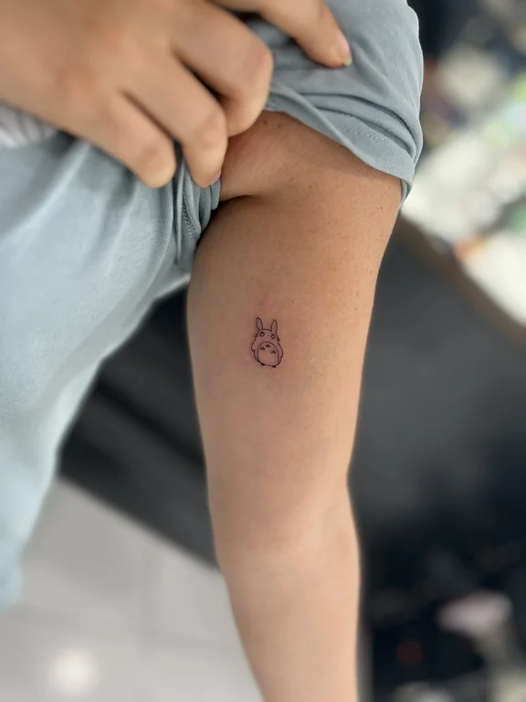 Minimalist tattoo style — Nyanyi Beach Bali