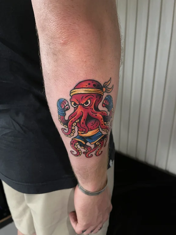 New School tattoo style — Nyanyi Beach Bali