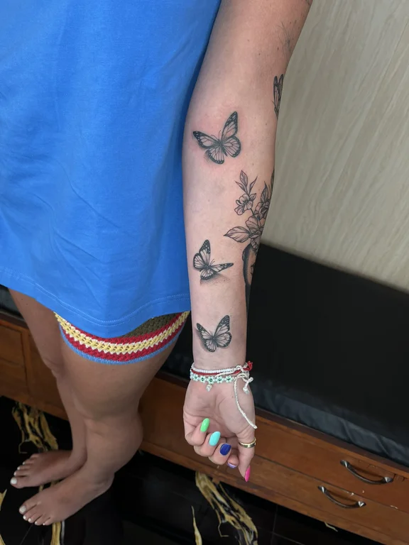 Nature New School tattoos — Nyanyi Beach Bali