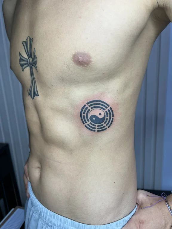 Symbol New School tattoos — Nyanyi Beach Bali