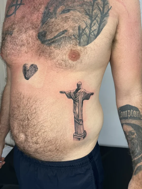 Religious Old School tattoos — Nyanyi Beach Bali