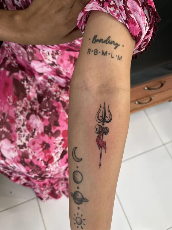 Religious Traditional tattoos — Nyanyi Beach Bali